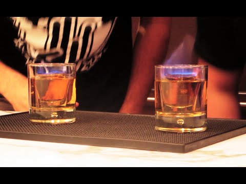 Flaming Dr. Pepper with Dennis Roady!