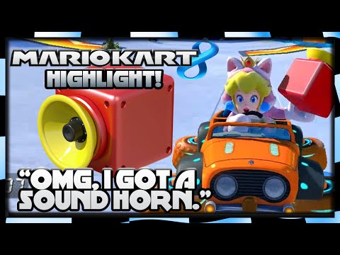 "OMG, 1ST PLACE SOUND HORN" (Mario Kart 8 HIGHLIGHT w/ PKSparkxx & OperationiDroid)