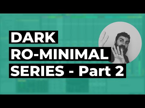 Dark abstract Rominimal track Start - Finish (Part 2 - Textures / Accoustic drums & more)