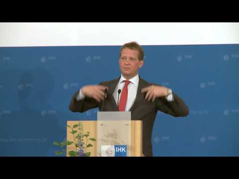 IHK-Kammergespräch mit Dr. Eric Schweitzer (01.10.2013)