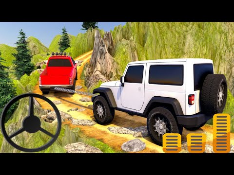 4x4 Mountain Car Driving: Offroad Jeep Simulator - New Android Gameplay