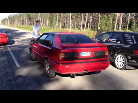 Audi coupe quattro AAN vs Subaru Impreza