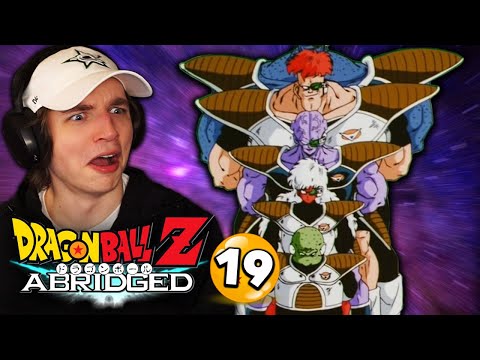 THE GINYU FORCE ARRIVES!! | DBZ: Abridged REACTION Episode 19