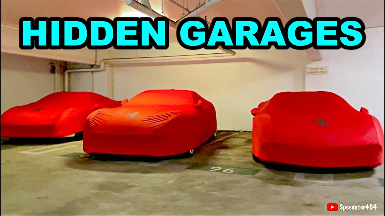 Exploring Secret Underground Garage With Hidden Supercars In Los Angeles