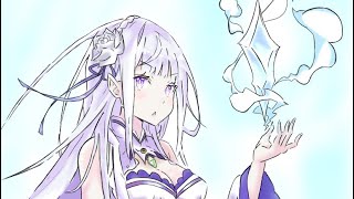 （リゼロ）エミリア 暇だったので描いてみた