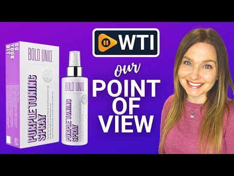 BOLD UNIQ Blonde Toner Spray - WTI product video review