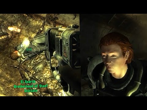 Fallout 3 - "Prototype Medic Power Armor" Olney Sewers (LOCATION)