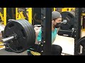 high volume leg day