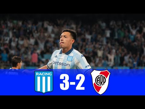 Racing 3-2 River Plate: Partidazo y triunfo de la Academia