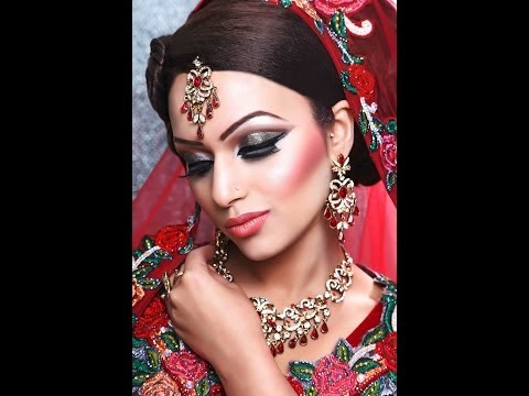 Funky Asian Bridal Makeover by Fahmida Ashiq - #Look 2