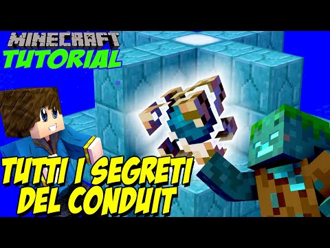 SVELATI TUTTI I SEGRETI DEL CONDUIT - Minecraft Tutorial Ita