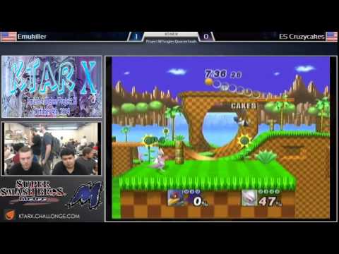KTAR X - ES Cruzycakes (Falco) vs Emukiller (Mewtwo) Winners Semifinals