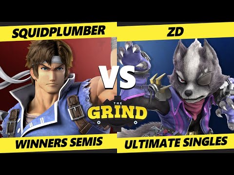 The Grind 153 Winners Semis - Squidplumber (Richter) Vs. ZD (Wolf) Smash Ultimate - SSBU