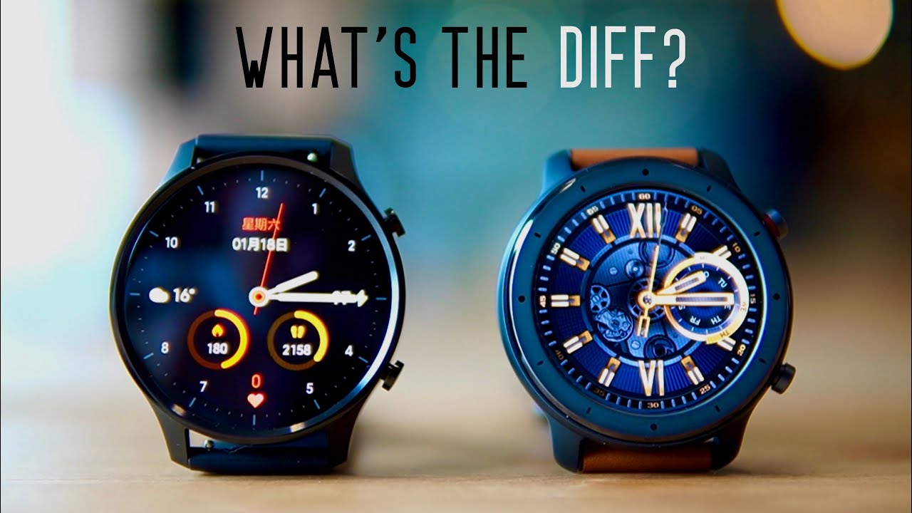 Mi Watch Color vs. Amazfit GTR – Confused? Here’s What’s Different.