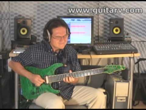 Fast Rhythm Changes Guitar Solo Featuring Gustavo Oliveira