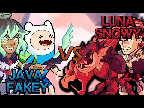 IS THIS THE CROSS ONYX COUNTER? | JAVA FAKEY VS LUNA SNOWY NSIG X TROLLI WINNERS FINALS