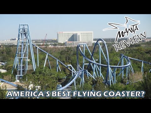 Video review of Manta by Canobie Coaster