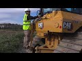 Cat D5 Dozer Easy Service Access