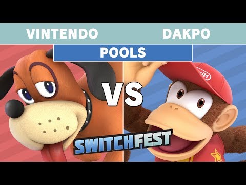 Switchfest 2019 - Vintendo (Duck Hunt) VS TLOC | Dakpo (Diddy Kong) - Smash Ultimate - Pools