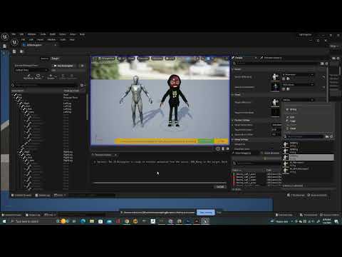 Daz 3D to UE5.1 Genesis G9 rig retarget (Part 1)