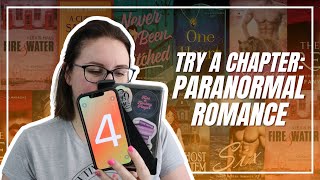 try a chapter . paranormal romance
