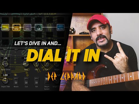 ToneQuest - 1000 Subs Special! - Let's Dial It In - Hysteria By Def Leppard + FREE  Axe FX Presets