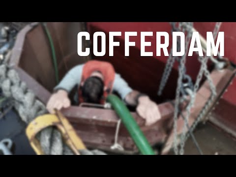 Inside the Cofferdam of USS Olympia