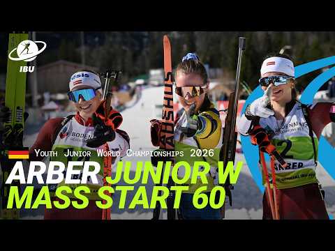 Merkushyna Wins Mass Start 60 ahead of Latvian Double | Youth Junior World Championships Arber 2026