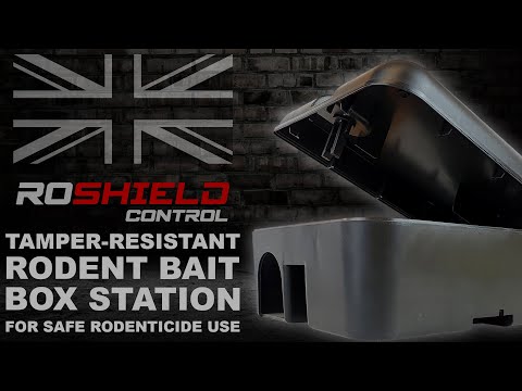 Roshield Baiter Rodent Bait Station Box (with Baiter Box MK1)