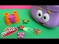 Play Doh Dora The Explorer Backpack & Boots Christmas Season Dora La Exploradora Mochila Botas