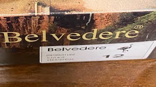 Unboxing of Blue Belvedere Ostrich Skin Shoe