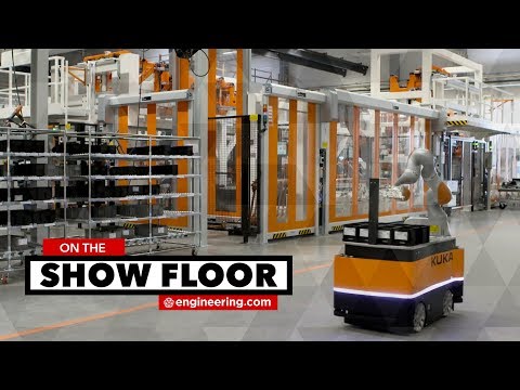 Robots on the Move: KUKA Autonomous Mobile Robots Can Drive Around a Factory
