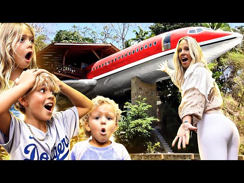 Surprising our kids with WORLDS COOLEST TREEHOUSE!