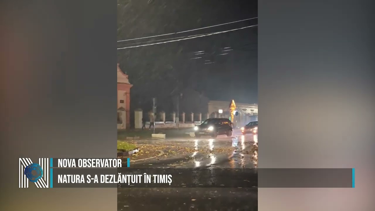 NATURA S-A DEZLĂNȚUIT ÎN TIMIȘ