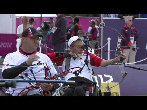 Archery - Murphy (CAN) v Saito (JPN) and Cavanagh (GBR) v Shields (USA) - Men's Ind. Comp. W1