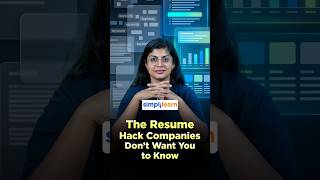The Resume Hack Companies Don't Want You To Know In 2026 | ATS Resume Hacks | #Shorts | #Simplilearn