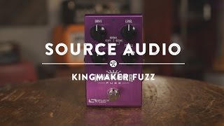Video thumbnail for Source Audio Kingmaker Fuzz | Reverb Demo Video by Reverb