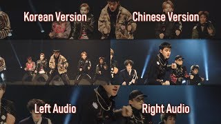 EXO - Tempo (Korean Chinese MV Comparison)