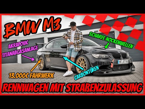 Mit diesen Tuning Teilen wird er ein BMW M3 Rennwagen mit TÜV! (13.000€ Fahrwerk, Carbontüren)