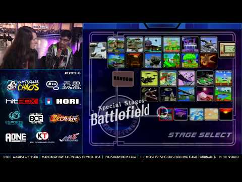 EVO 2018 - Zain (Marth) vs mayflower (Luigi) - Pools Round 1 - SSBM