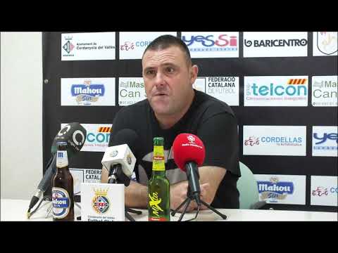 Previa Cerdanyola F. C. - C. E. L'Hospitalet Toni Carrillo temporada 18/19