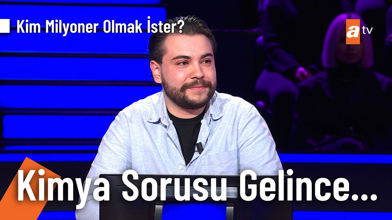 "Umarım lisedeki kimya hocam bunu görmez"😬- Kim Milyoner Olmak İster? 1223. Bölüm
