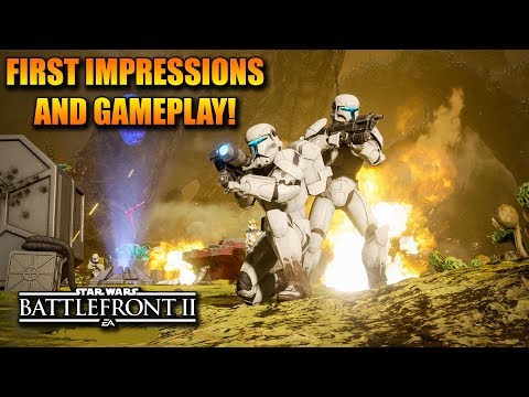 First Impressions! Felucia & Clone Commando Gameplay + Co-op Thoughts - Star Wars Battlefront 2