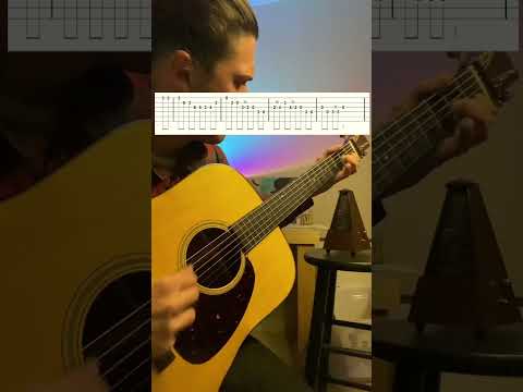 Tony Rice inspired lick with tab.