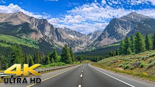 Denver to Salt Lake City - Scenic Road Trip Through the Rockies 4K