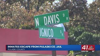 3 of 5 escaped Pulaski inmates still on the run