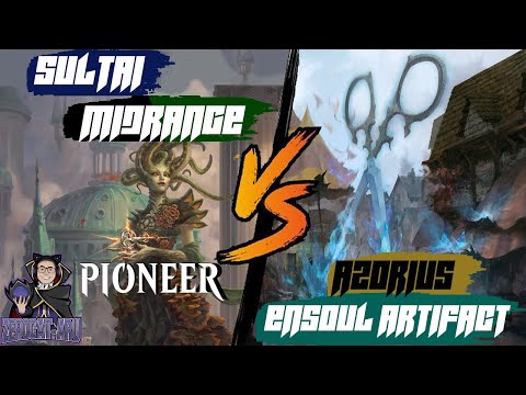Sultai Midrange vs Azorius Ensoul Artifact MTG Pioneer