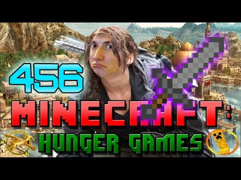 Minecraft: Hunger Games w/Mitch! Game 456 - ALL HYPE STONE SWORD ENCHANTED!