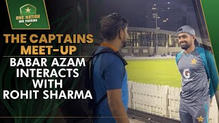 The Captains Meet-up: Babar Azam Interacts with Ro