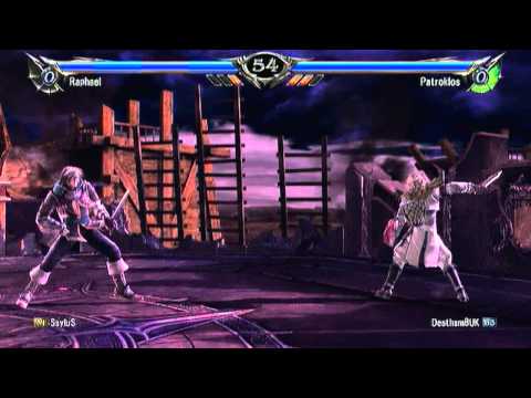 Soulcalibur V: SsyluS (Raphael) Vs  Deathm8UK (Patroklos)
